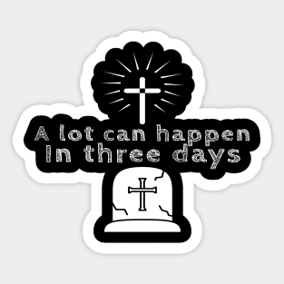 He Is Risen Cool Inspirational Easter Christian Sticker